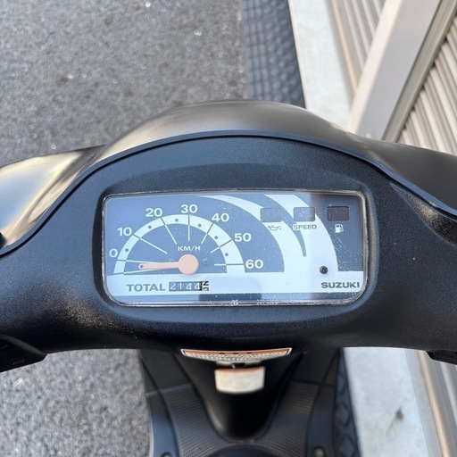 3211.高馬力２スト　レッツII バッテリー、シート新品　千葉県柏市　即日配送、自走引き取りも可能
