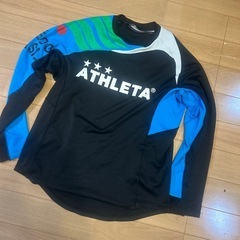 アスレタ　ATHLETA  長袖　ユニフォーム　中古　サイズLくらい