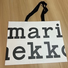マリメッコ　紙袋　ショッパー