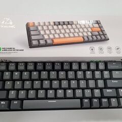 J6951　ZIYOULANG　ワイヤレス ゲーミングキーボード...