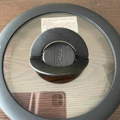 《新品未使用》ティファール　ガラス蓋　保存用蓋　18センチの画像