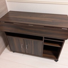 【値下げしました
】キッチン収納　作業台としても使えます！