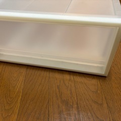 【最終】無印　 衣装ケース2個　18×40×65 の画像