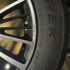 155/65 R14 タイヤホイール付き4本セット の画像