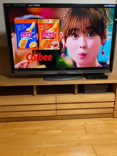 液晶テレビ  SHARP 52インチ(リモコン付き)