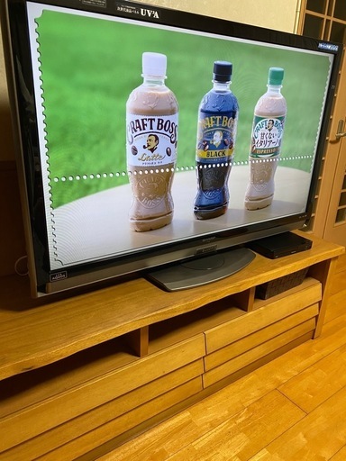 液晶テレビ  SHARP 52インチ(リモコン付き)