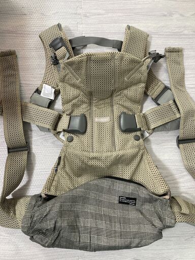 【美品】ベビービョルンベビーキャリア ONE KAI Air グレージュ