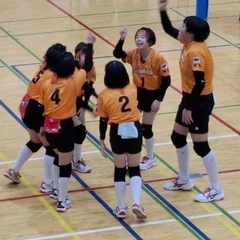 小学生バレーボール、団員募集中(大井クッキーズスポーツ少年団)