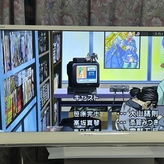 SHARP　AQUOS　40インチ液晶TVLC-40J10正常動作長時間未使用保管品手渡し対応のみ