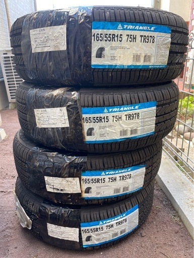 ノーマルタイヤ TRIANGLE TR978 165/55R15 75H（新品/未使用）