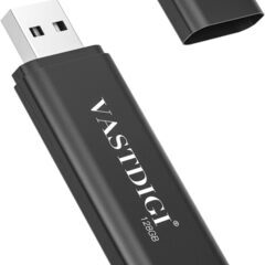 【新品】USBメモリ 128GB フラッシュドライブ 小型 軽量...