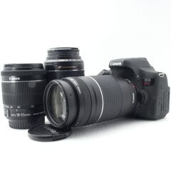 ❄️Canon EOS kiss x8i スマホ転送 トリプルズームセット