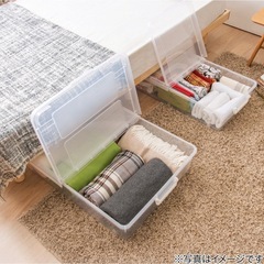 【取引終了】ベッド下収納 キャスター付き 2つの画像