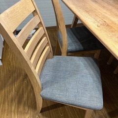 ニトリ　ダイニングセットの画像
