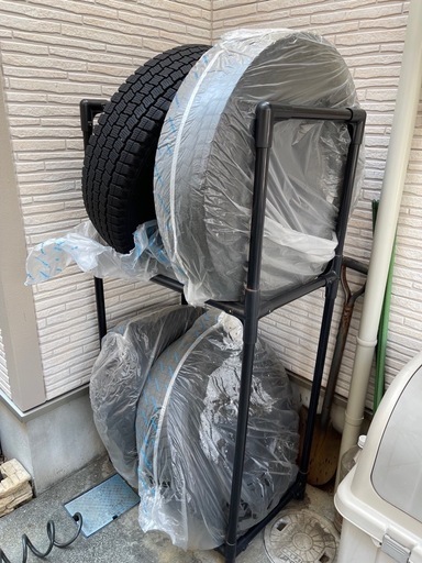 200系ハイエースGOOD YEARスタットレスタイヤホイールセット