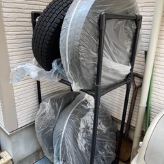 200系ハイエースGOOD YEARスタットレスタイヤホイールセット 