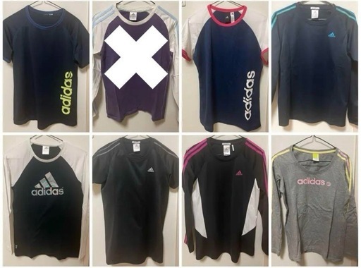 adidasスポーツTシャツセット