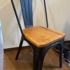 ダイニングチェア おしゃれ チェア ブラック 黒  ヴィンテージ...
