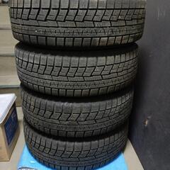 引取限定　スタッドレスタイヤ　社外アルミセット4本　205/60R16　　の画像