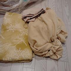 未使用　ダブルサイズ　掛け布団・枕2個・カバー２種セットの画像