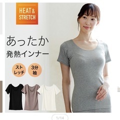 暖か発熱インナーL×2枚の画像