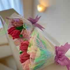 Fiore.J.Rose🌹ふわふわモールでチューリップ🌷の画像