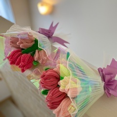 Fiore.J.Rose🌹ふわふわモールでチューリップ🌷