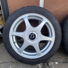 エンケイ製 15インチ 6.5J +35 114.3 4/5穴 ホイールの画像
