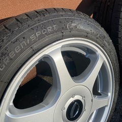 エンケイ製 15インチ 6.5J +35 114.3 4/5穴 ホイールの画像