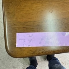 ダイニングテーブル差し上げます。状態良です。の画像