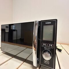 TWINBIRD センサー付フラット電子レンジ 20L 2017年製