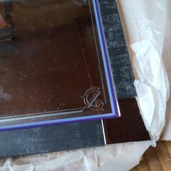 未使用品　資生堂の鏡　サイズ約30cm四方の画像