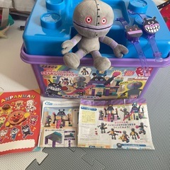 バイキンじょうもつくれる！だだんだんブロックバケツ