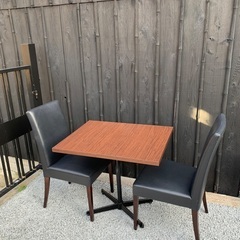 カフェテーブル 2人がけ 店舗利用