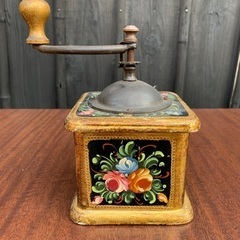 アンティーク コーヒーミルの画像