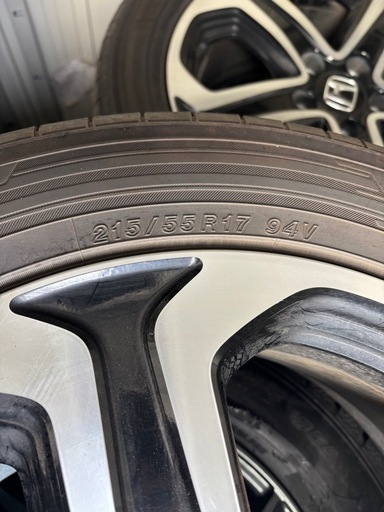 【限定20%OFF価格】ホンダ純正ホイール　夏タイヤ4本セット