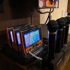 全て取り外し済み。お渡しは神戸市。DAMカラオケ営業に必要な一式揃ってます！の画像