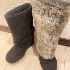 Venti Anni✨3way✨ファー付き✨ムートンブーツ✨厚底✨