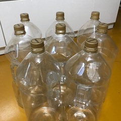 業務用角ハイボール5ℓ空のペットボトル8本