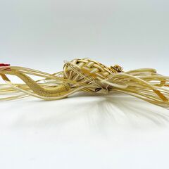 【飾り水引き】水引きの郷 飯田市で作成 祝鶴 縁起物の画像
