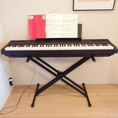 ヤマハ電子ピアノ　P105 譲ります。の画像