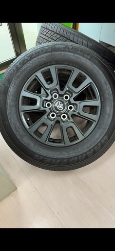 トヨタ ランクル250 新車外し タイヤ・ホイール4本セット