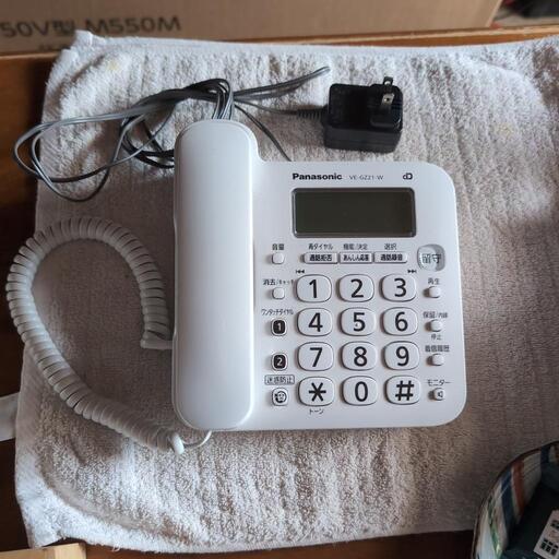 電話機 panasonic VE-GZ21