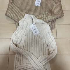 zara タグつき　set　
