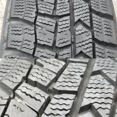 タ3 WEDS LAUFBAHN 4.5J-14 100-4H +45 WINTER MAXX 155/65R14 2022年 バリ山付き 軽自動車用スタッドレスの画像