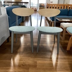 ダイニングチェアー(2脚セット)【町田市再生家具】243421