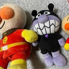 アンパンマンぬいぐるみセットの画像