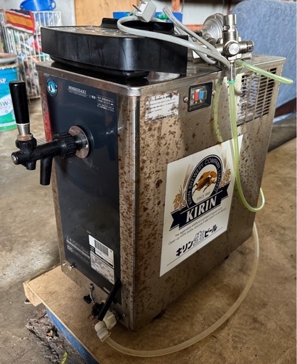 業務用 ホシザキ 2口ビールサーバー ディスペンサー　動作品 即使用可☆彡業務用（アサヒ・サントリー・サッポロ）ホシザキ 2口