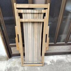 木製リクライニングシートの画像