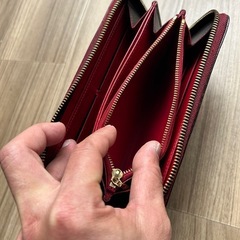 ルイヴィトン財布ヴェルニー長財布。の画像